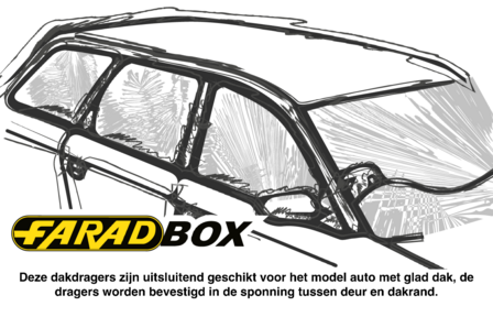 Reclame haai Schuur Dakdragers Opel Ampera 2012> BS115IRON130 - FaradBox
