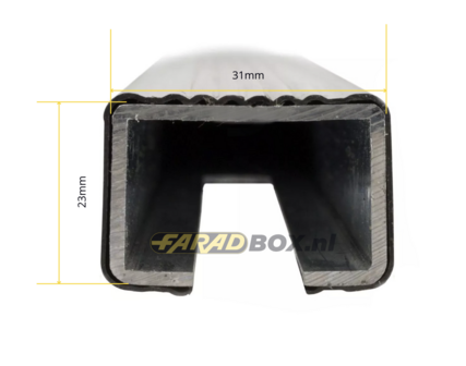 Farad dakdragers voor de Daewoo Matiz 1998-2005 BS86-1STL120