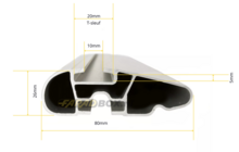 Dakdragers Seat Arona 2018&gt; open dakrailing 80-70HX2