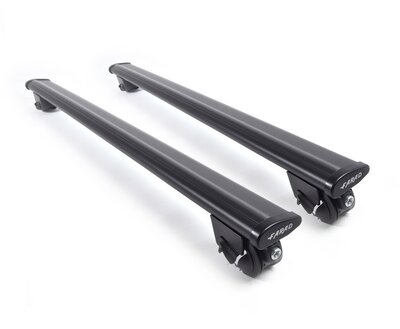 Dakdragers aerodynamisch zwart Sime 2 120cm Toyota Corolla Verso 2004-2009